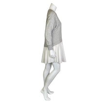 Load image into Gallery viewer, Melloday | Women&#39;s Light Gray and Shirt Bottom Pullover Dress | Size: S
