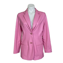 Load image into Gallery viewer, HIPPE BeachBum | Women&#39;s Bubblegum Pink Faux Leather Jacket | Size: M
