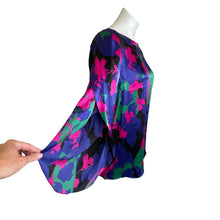 Load image into Gallery viewer, Talbots | Women&#39;s Floral Print Silky Blouse | Size: 10
