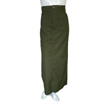 Load image into Gallery viewer, Anthropologie | Women&#39;s Maeve Green Cargo Maxi Skirt | Size: L
