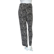 Load image into Gallery viewer, Chico&#39;s | Women&#39;s Black and Cream Pattern Traveler&#39;s Pants | Size: S
