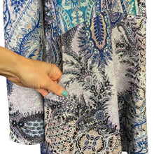 Load image into Gallery viewer, Chico&#39;s | Women&#39;s Purple Paisley Print Long Sleeve Top | Size: M
