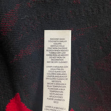 Load image into Gallery viewer, Chico&#39;s | Women&#39;s Black and Red Knit Open Cardigan Jacket | Size: S
