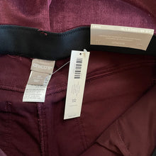 Load image into Gallery viewer, Chico&#39;s | Women&#39;s Deep Merlot Corduroy Straight Leg Pants with Tags | Size: M
