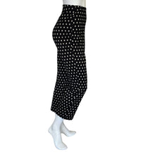 Load image into Gallery viewer, Anthropologie | Women&#39;s Black with White Geometric Print Pull On Pants | Size: S
