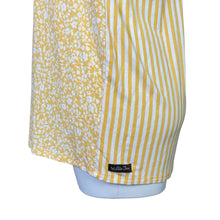 Load image into Gallery viewer, Matilda Jane | Women&#39;s Light Yellow and White Floral Print and Stripe Top | Size: S
