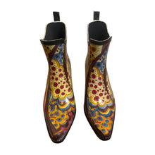 Load image into Gallery viewer, Corkys | Women&#39;s Multi Swirl Foxy Cowgirl Rain Booties | Size: 9
