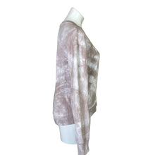 Load image into Gallery viewer, All in Motion | Women&#39;s White and Taupe Tie Dye Pullover Top | Size: S
