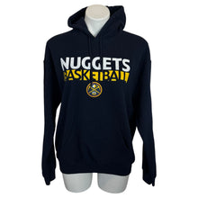 Load image into Gallery viewer, NBA | Women&#39;s Navy Blue Denver Nuggets Basketball Logo Pullover Hoodie Top | Size: M
