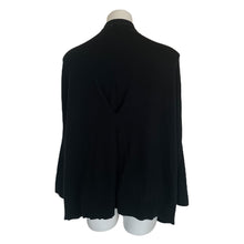 Load image into Gallery viewer, Anthropologie | Women&#39;s Moth Black Cashmere Blend Open Front Cardigan Sweater | Size: XS/S
