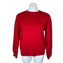 Load image into Gallery viewer, H&amp;M | Women&#39;s Red Mickey Logo Crewneck Pullover Top | Size: M
