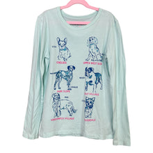 Load image into Gallery viewer, Crewcuts | Girl&#39;s Green/Blue Dog Long Sleeve T Shirt | Size: 14Y
