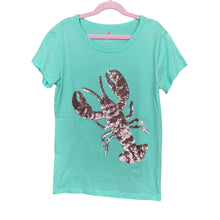 Load image into Gallery viewer, Crewcuts | Kid&#39;s Teal Short Sleeve Lobster T Shirt | Size: 14Y
