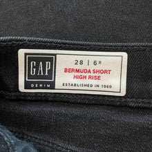 Load image into Gallery viewer, Gap | Women&#39;s Black Jean Shorts | Size: 28
