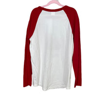 Load image into Gallery viewer, Hanna Andersson | Kid&#39;s Red/White Long Sleeve &quot;Bee Mine&quot; T Shirt w/ Bear | Size:14-16Y
