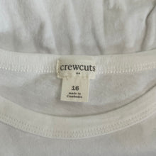 Load image into Gallery viewer, Crewcuts | Kid&#39;s White Long Sleeve Bunny T Shirt | Size: 16Y
