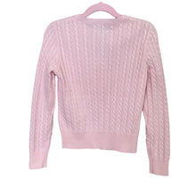 Load image into Gallery viewer, Polo Ralph Lauren | Kid&#39;s Light Pink Knitted Cardigan | Size: S
