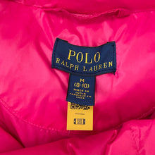 Load image into Gallery viewer, Polo Ralph Lauren | Kid&#39;s Pink Puffy Jacket | Size: M
