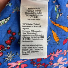 Load image into Gallery viewer, J. Crew | Women&#39;s Cobalt Blue Bright Floral Print Tiered Tie Strap Maxi Dress | Size: XS
