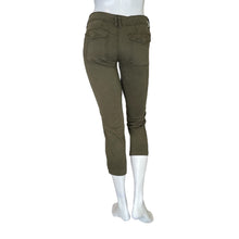 Load image into Gallery viewer, Anthropologie | Women&#39;s Pilcro Olive Green Mid Rise Straight Fit Pocket Pants | Size: 24
