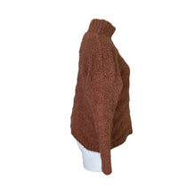 Load image into Gallery viewer, Wishlist | Womne&#39;s Rust Brown Mockneck Pullover Sweater Top | Size: S/M
