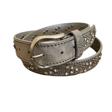 Load image into Gallery viewer, Women&#39;s Silver Jewel Belt | Size: M
