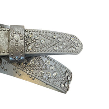 Load image into Gallery viewer, Women&#39;s Silver Jewel Belt | Size: M
