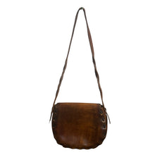 Load image into Gallery viewer, Women&#39;s Handmade Brown Leather Shoulder Bag
