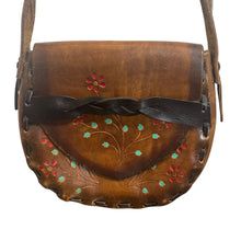 Load image into Gallery viewer, Women&#39;s Handmade Brown Leather Shoulder Bag
