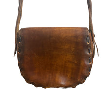 Load image into Gallery viewer, Women&#39;s Handmade Brown Leather Shoulder Bag
