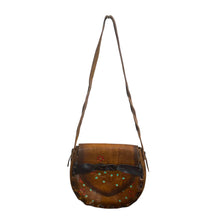 Load image into Gallery viewer, Women&#39;s Handmade Brown Leather Shoulder Bag
