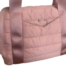 Load image into Gallery viewer, Stella &amp; Dot | Women&#39;s Blush Pink Crush It Duffle Gym Bag with Strap &amp; Tags
