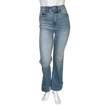 Load image into Gallery viewer, Current Elliot | Women&#39;s Light Wash High Rise Wide Cuff Bottom Flare Jeans | Size: 24
