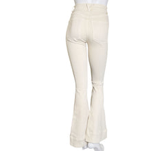 Load image into Gallery viewer, Veronica Beard | Women&#39;s Ecru Sheridan Exaggerated Flare High Rise Jeans | Size: 24
