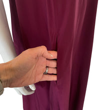 Load image into Gallery viewer, J. Crew | Women&#39;s Cranberry Red Halter Silk Maxi Dress | Size: 0
