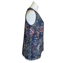 Load image into Gallery viewer, Cabi | Women&#39;s Stained Glass Keyhole Sleeveless Blouse | Size: S
