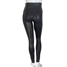Load image into Gallery viewer, Spanx | Women&#39;s Black Faux Leather Leggings with Tags | Size: LP
