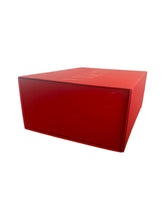 Load image into Gallery viewer, Valentino | Women&#39;s Red Rectangle EMPTY Gift Box with Bow and Tissue Paper
