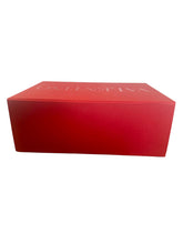 Load image into Gallery viewer, Valentino | Women&#39;s Red Rectangle EMPTY Gift Box with Bow and Tissue Paper
