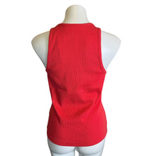 Load image into Gallery viewer, Anthropologie | Women&#39;s Coral Ribbed Tank Top | Size: M
