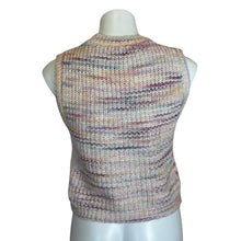 Load image into Gallery viewer, MNG | Women&#39;s Pastel Colorful Knit Sweater Vest | Size: S
