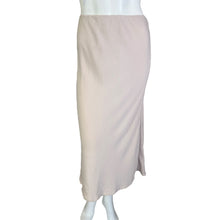 Load image into Gallery viewer, Anthropologie | Women&#39;s Cream Silky Flow Midi Skirt | Size: S
