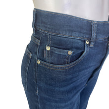 Load image into Gallery viewer, DL1961 | Women&#39;s Dark Wash Hepburn Wide Leg 32&quot; Jeans | Size: 25
