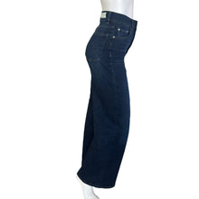 Load image into Gallery viewer, DL1961 | Women&#39;s Dark Wash Hepburn Wide Leg 32&quot; Jeans | Size: 25

