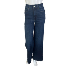 Load image into Gallery viewer, DL1961 | Women&#39;s Dark Wash Hepburn Wide Leg 32&quot; Jeans | Size: 25

