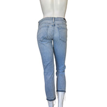 Load image into Gallery viewer, Citizens of Humanity | Women&#39;s Light Wash Blue Denim Emerson Crop Slim Boyfriend Jeans | Size: 25
