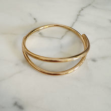 Load image into Gallery viewer, Kendra Scott | Women&#39;s Rose Gold Dual Loop Bangle Bracelet
