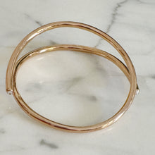 Load image into Gallery viewer, Kendra Scott | Women&#39;s Rose Gold Dual Loop Bangle Bracelet
