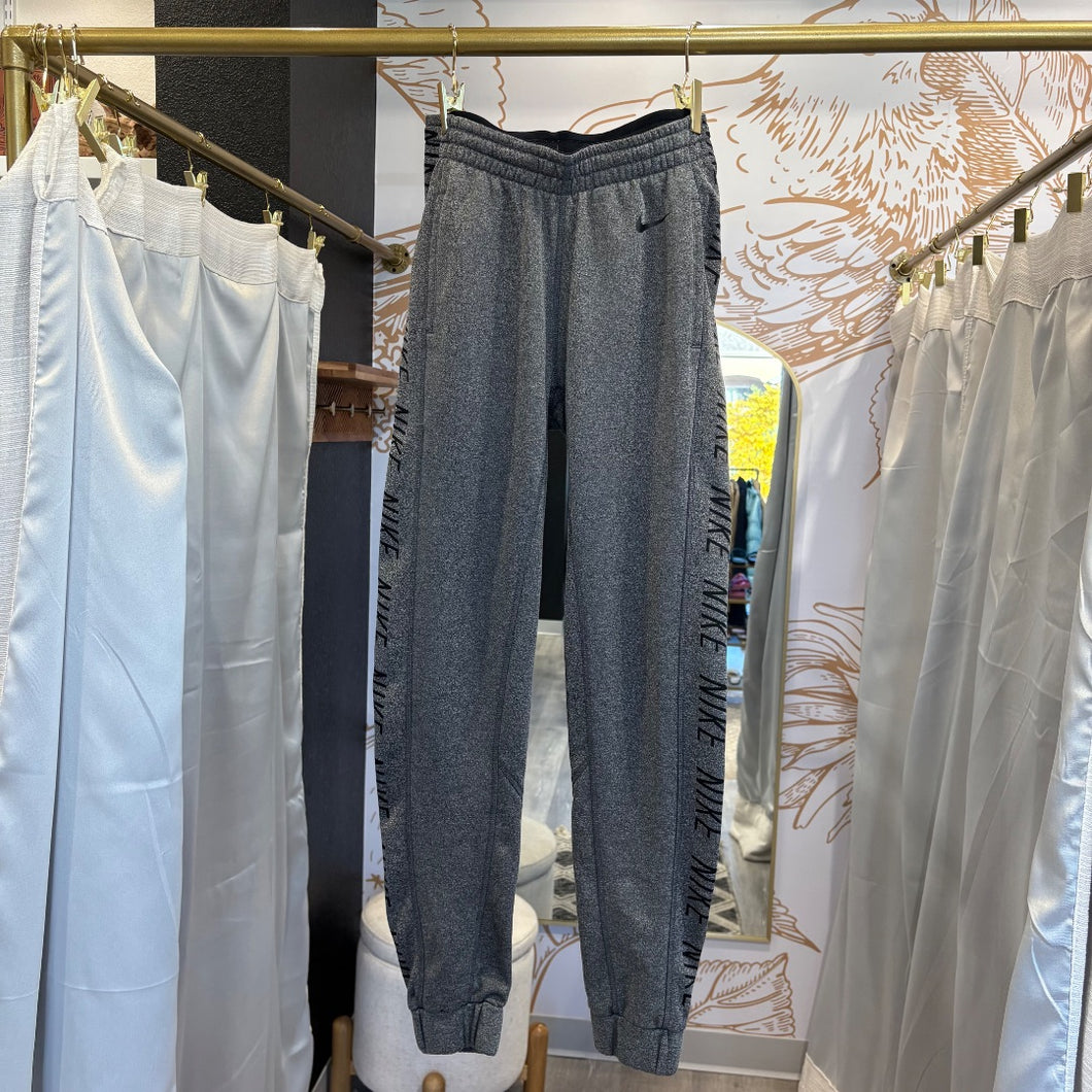 Nike | Women's Gray and Black Logo Side Jogger Pants | Size: XS