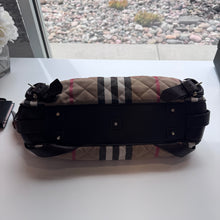 Load image into Gallery viewer, Burberry | Women's Nova Check and Dark Brown Leather Chain Margaret Shoulder Bag
